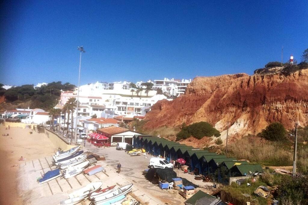 Magnifique Duplex Avec Piscine En Bord De Mer Daire Olhos de Agua  Dış mekan fotoğraf