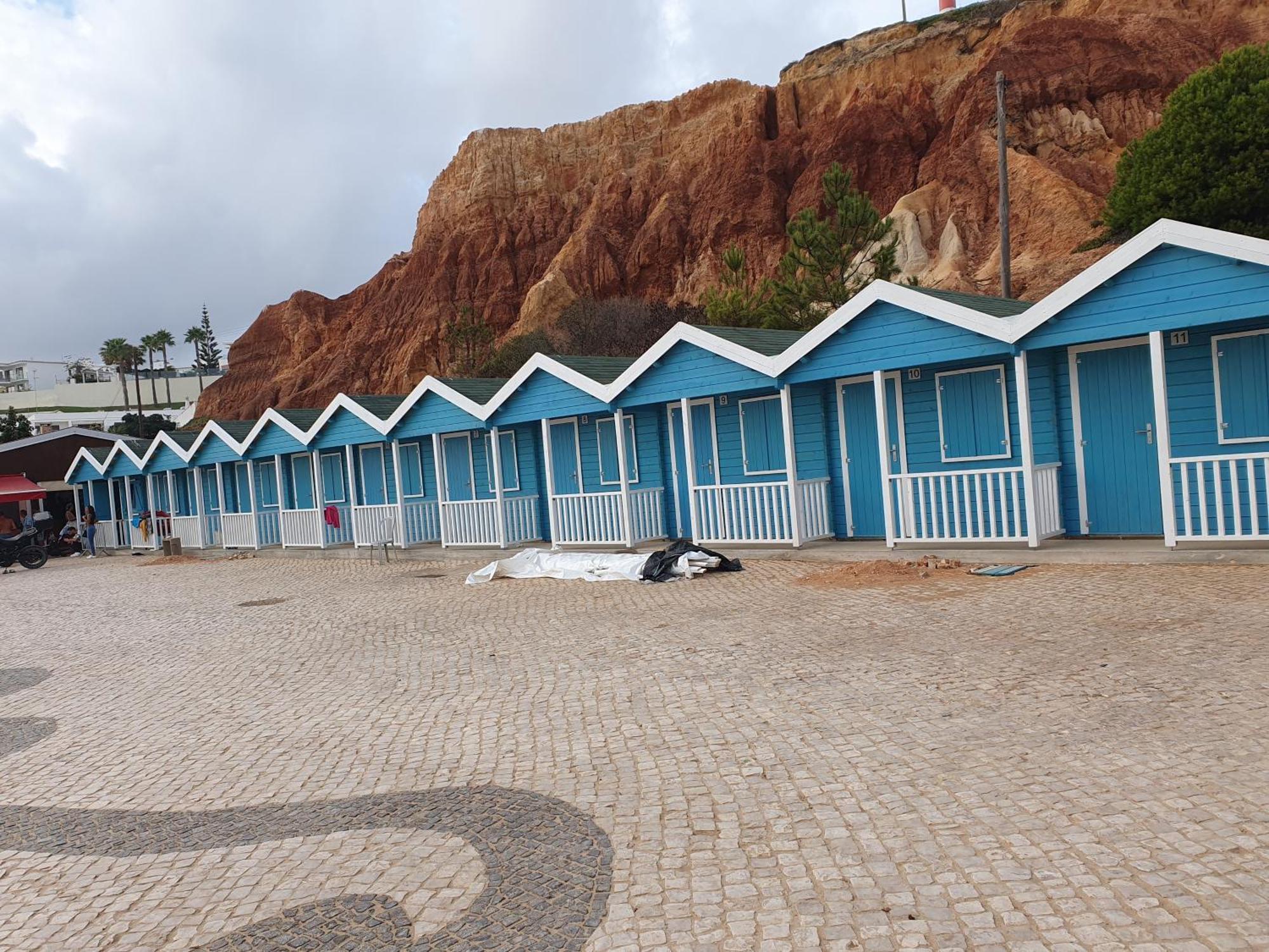 Magnifique Duplex Avec Piscine En Bord De Mer Daire Olhos de Agua  Dış mekan fotoğraf